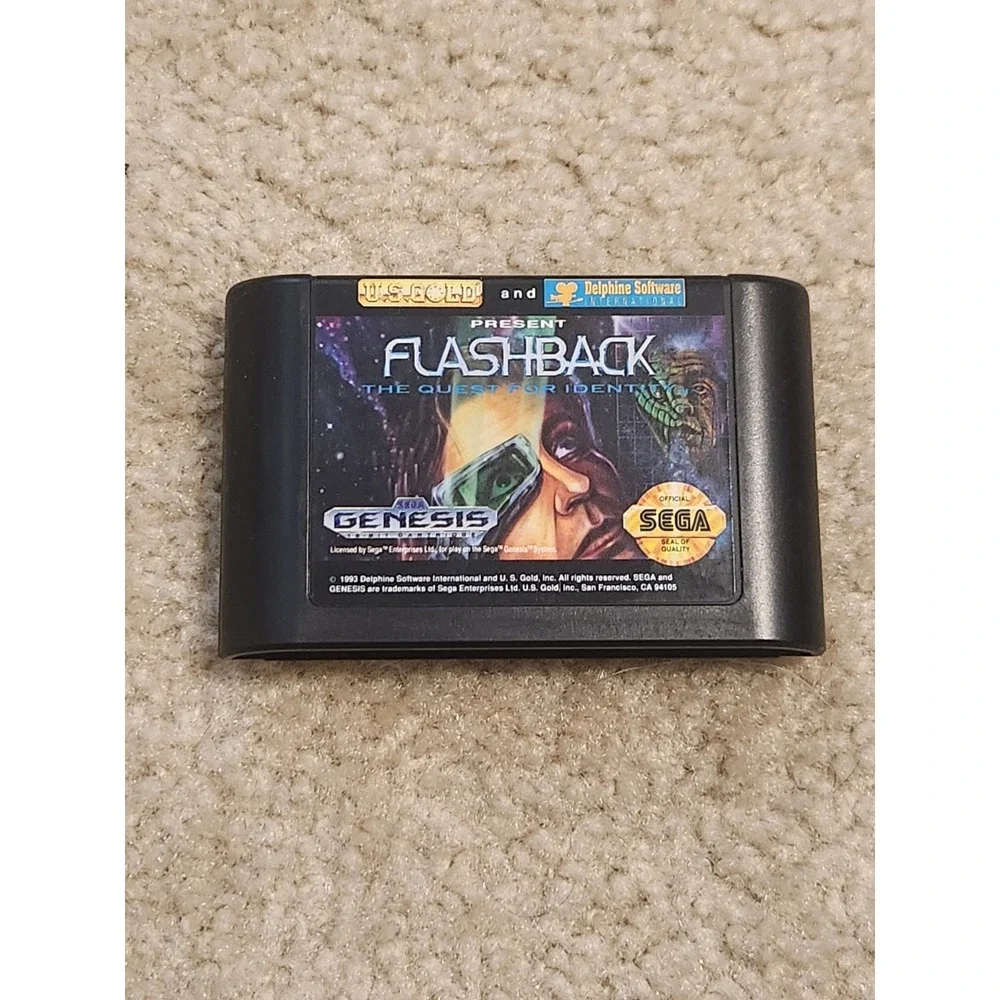 Flashback: The Quest for Identity (Sega Genesis, 1993)